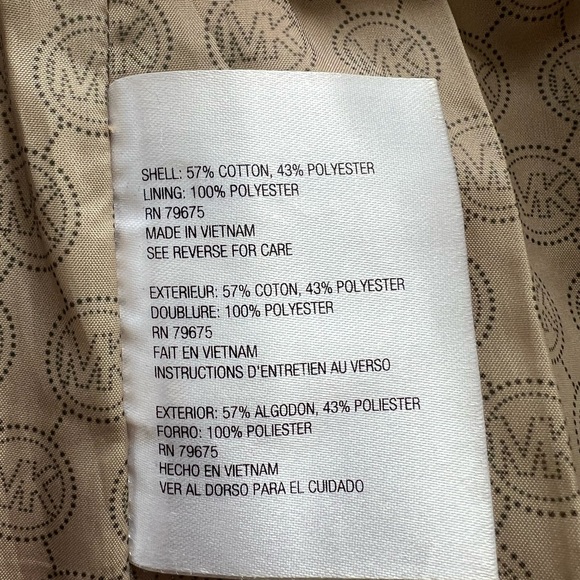 Women’s short trench coat - Picture 6 of 6